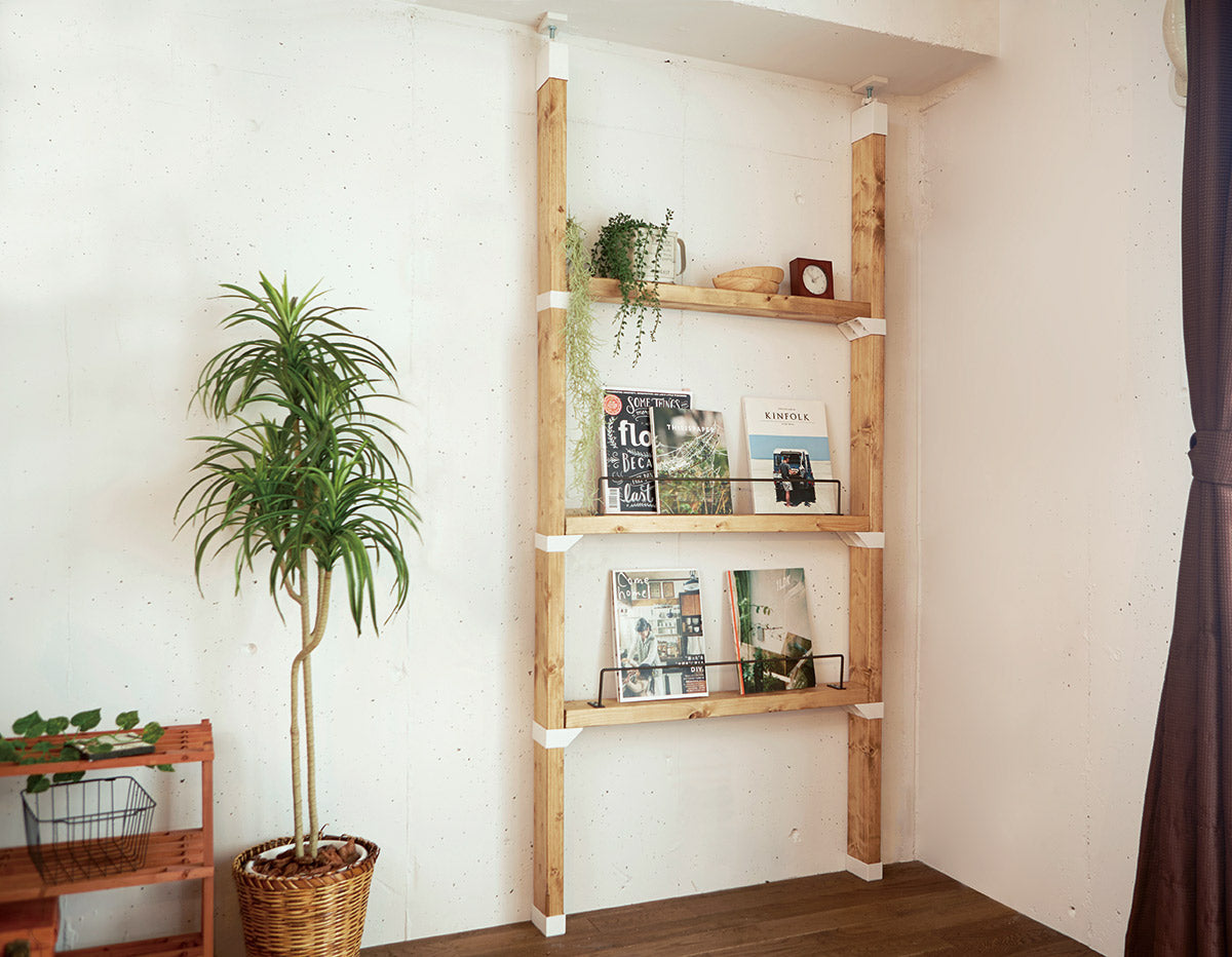 ラブリコを使った基本的な棚のDIY手順を紹介!基本形をマスターすればDIYの応用無限!