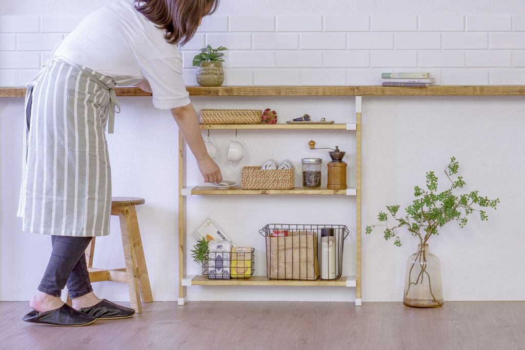 ラブリコDIYでキッチンを片付ける!灯台下暗しのDIYアイデアでお悩み解決!