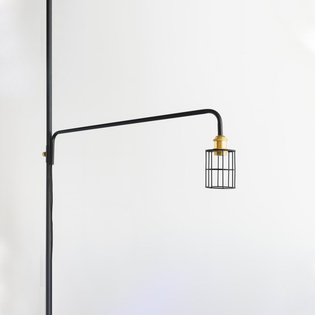 DRAW A LINE Lamp Arm S Black 縦取付 Lamp Arm S Black 縦取付 D-BLS-BK｜平安伸銅工業オンラインショップ