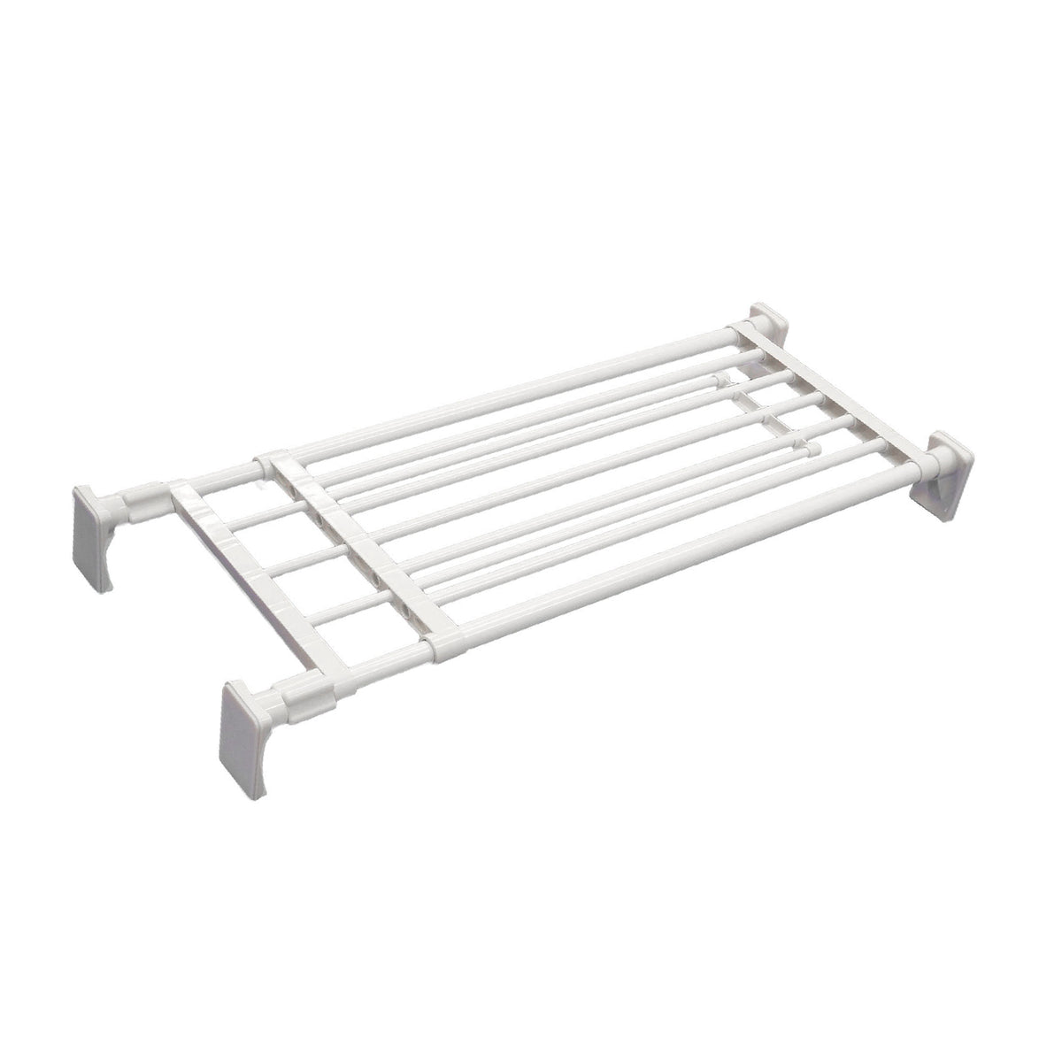 突っ張り棚 超強力 ワイド ホワイト 耐荷重60〜40kg 幅75〜120cm RA-11