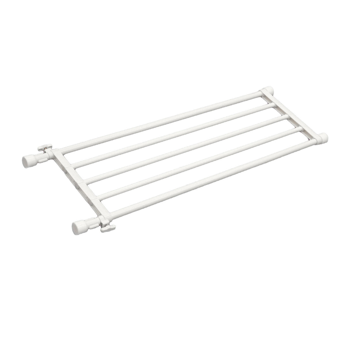 突っ張り棚 ホワイト 耐荷重15〜10kg 幅65〜93cm TS-65