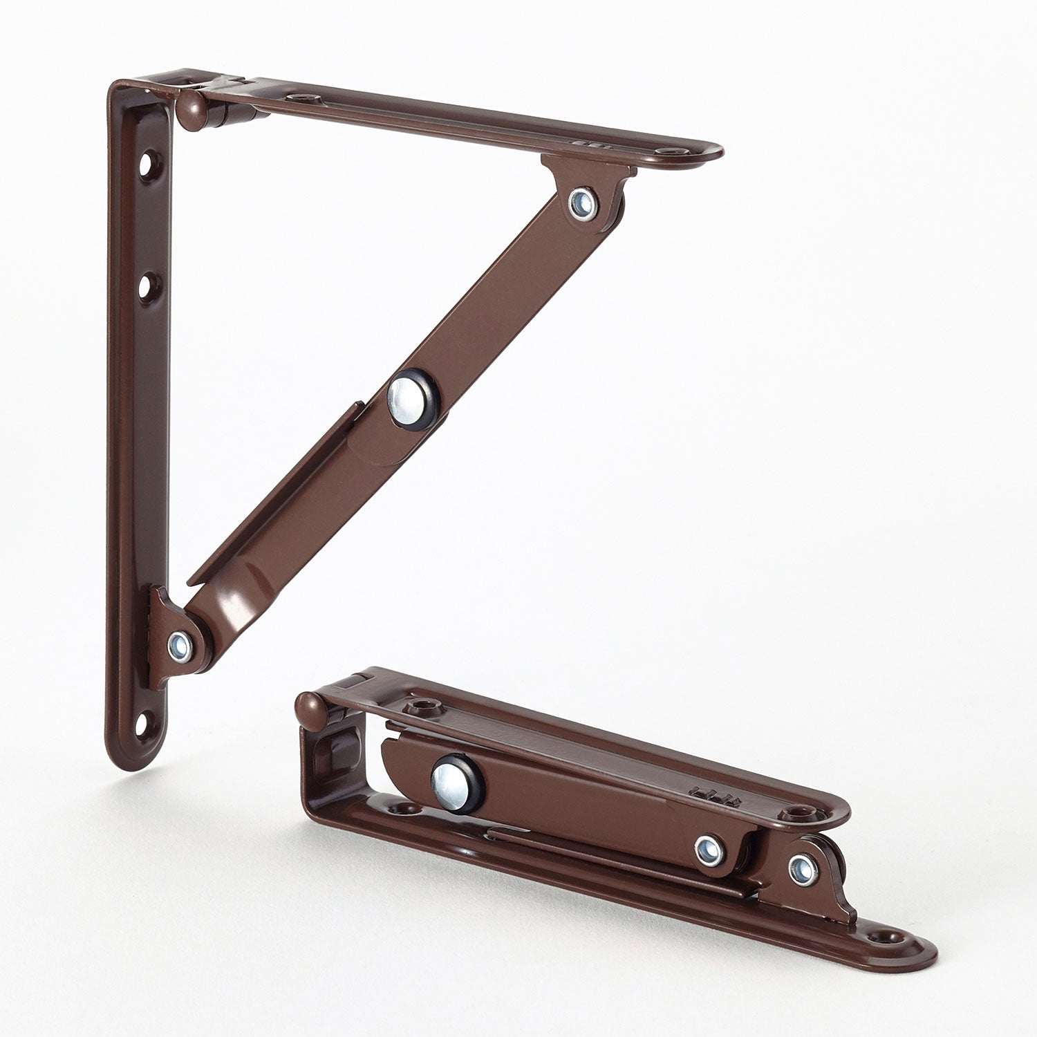 TANNER 折りたたみ式棚受け金具 奥行15cm 2個入