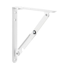 TANNER 折りたたみ式棚受け金具 奥行約20cm 2個入/白