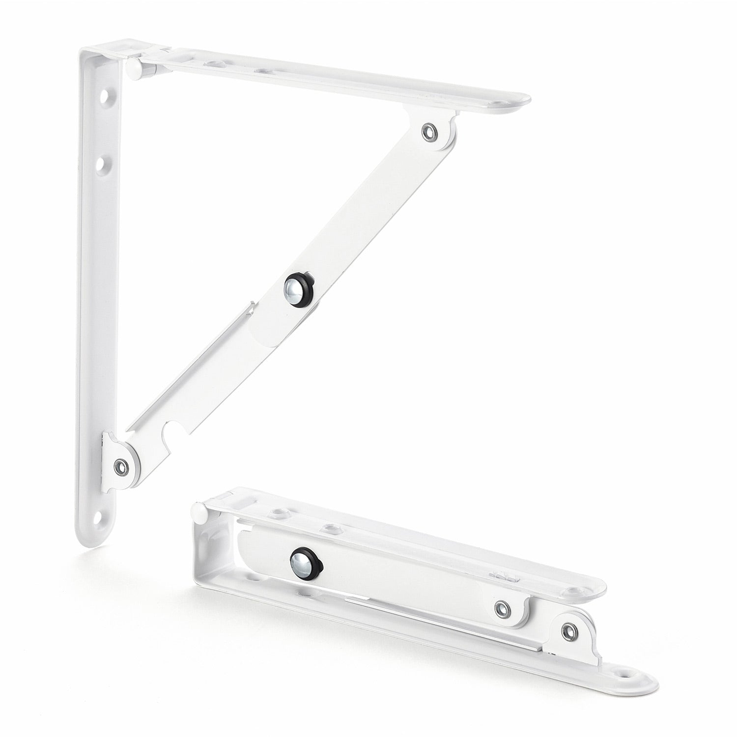 TANNER 折りたたみ式棚受け金具 奥行約20cm 2個入