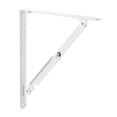 TANNER 折りたたみ式棚受け金具 奥行約30cm 2個入/白