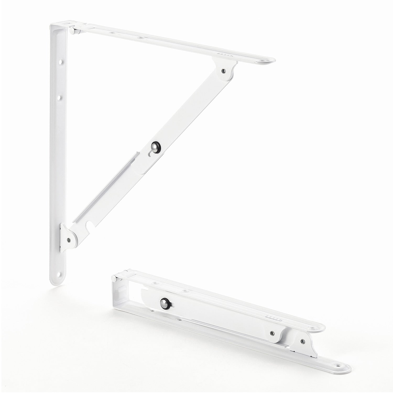 TANNER 折りたたみ式棚受け金具 奥行約30cm 2個入