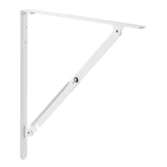TANNER 折りたたみ式棚受け金具 奥行約40cm 2個入/白