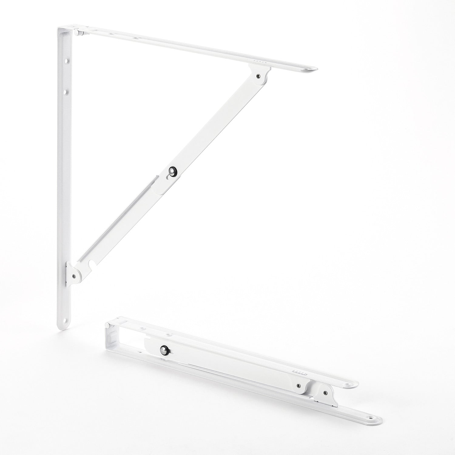 TANNER 折りたたみ式棚受け金具 奥行約40cm 2個入