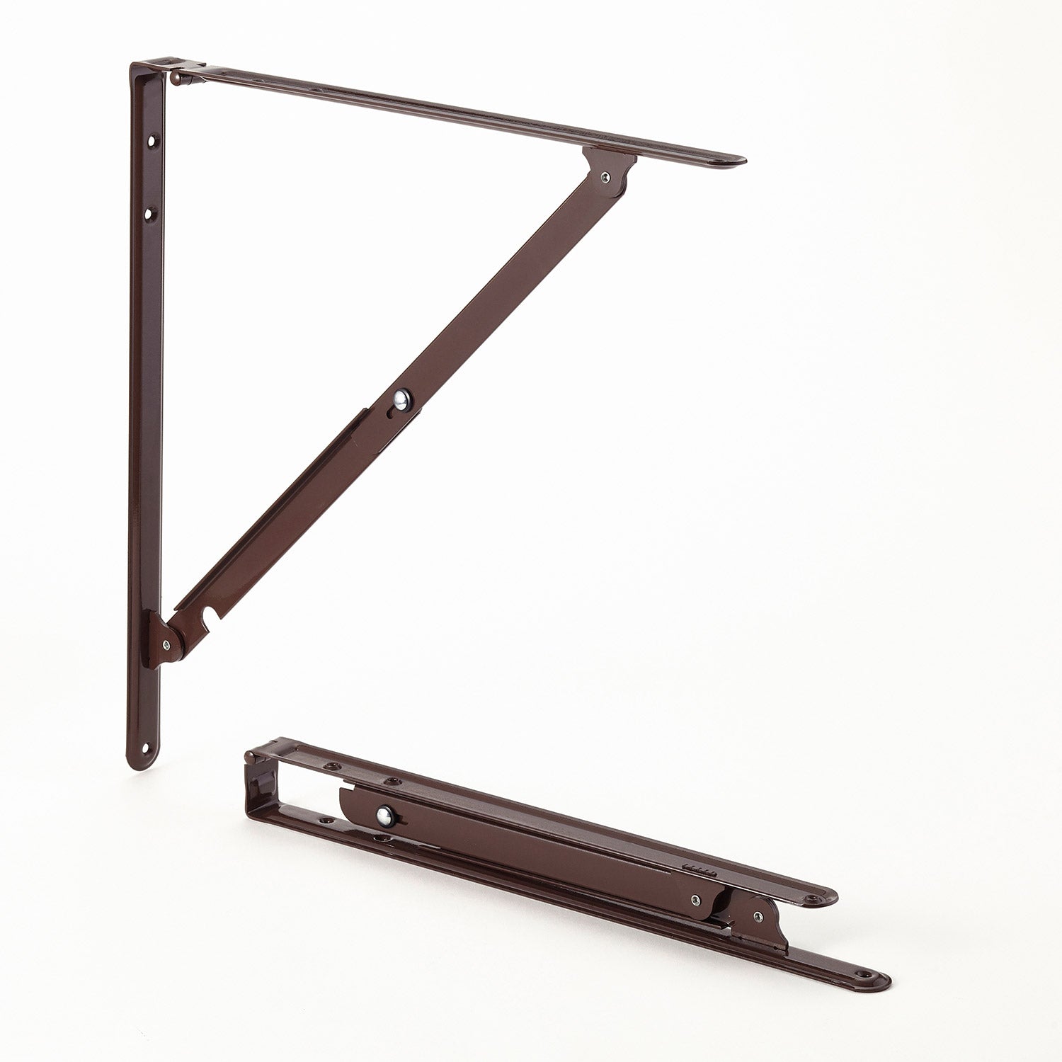 TANNER 折りたたみ式棚受け金具 奥行約40cm 2個入