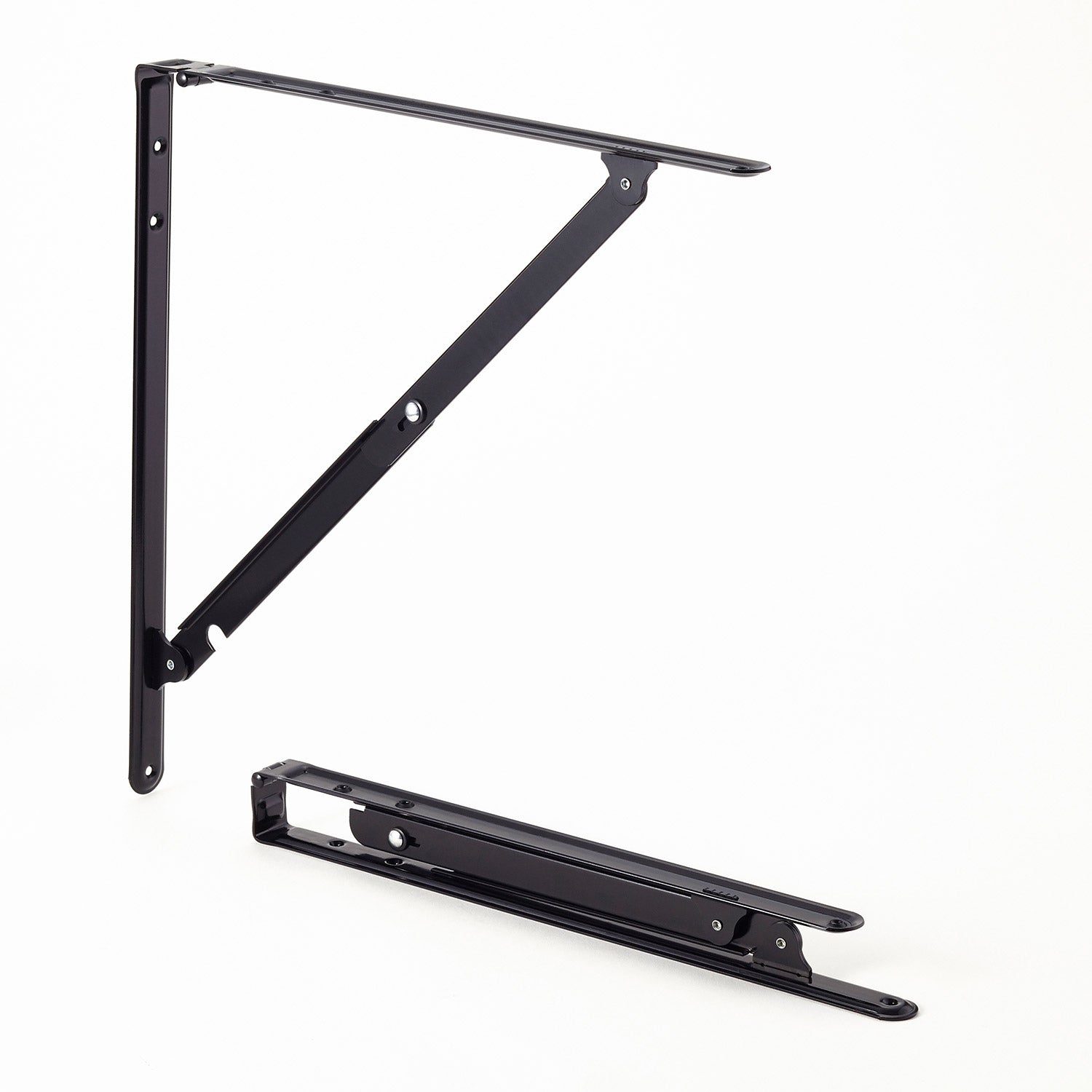 TANNER 折りたたみ式棚受け金具 奥行約40cm 2個入