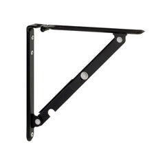 TANNER Bracket&Hook #04 FoldingBracket S 奥行約20cm 2個入/ブラック