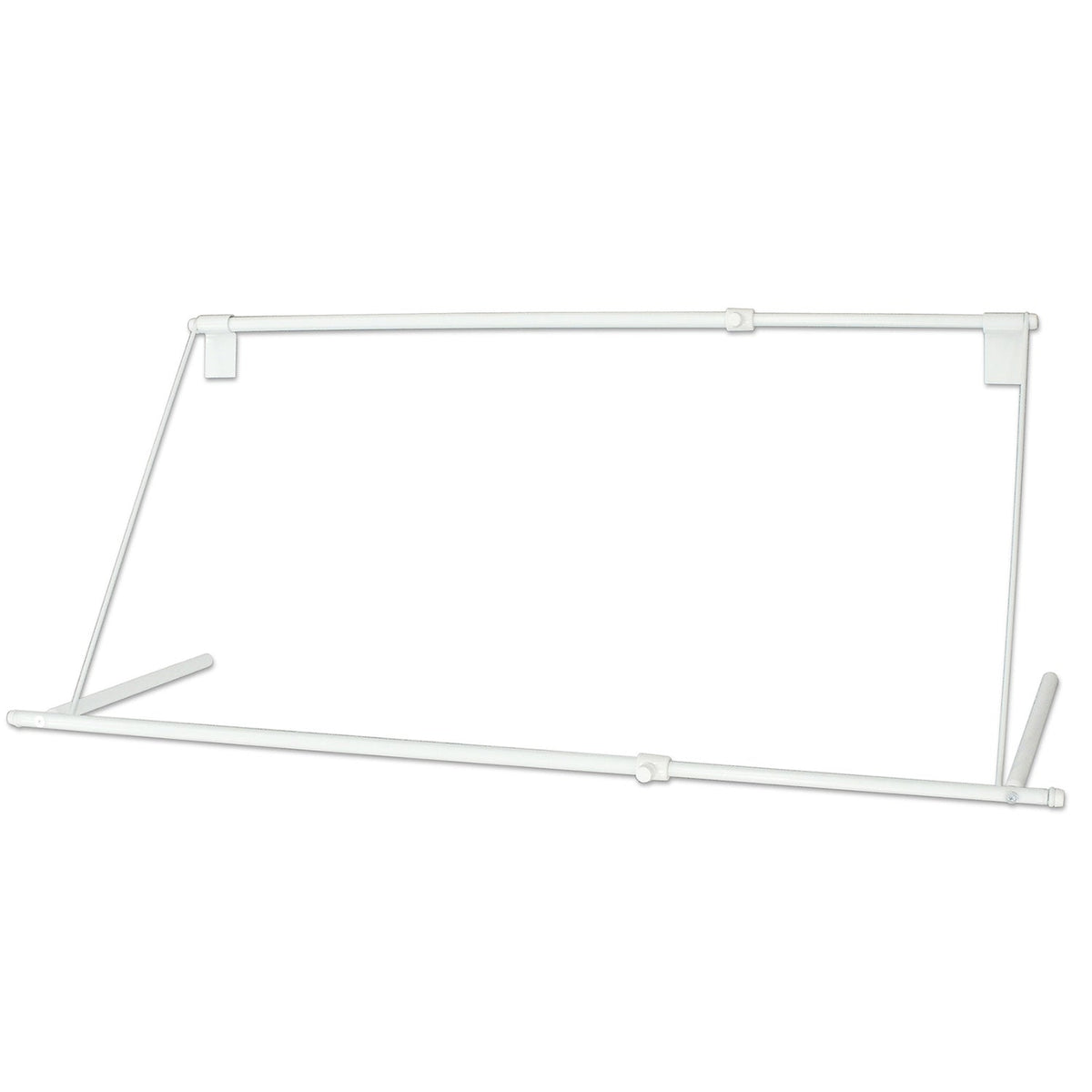 【アウトレット商品】伸縮式エアコンハンガー ホワイト 幅80~109cm 耐荷重5kg ACH-2