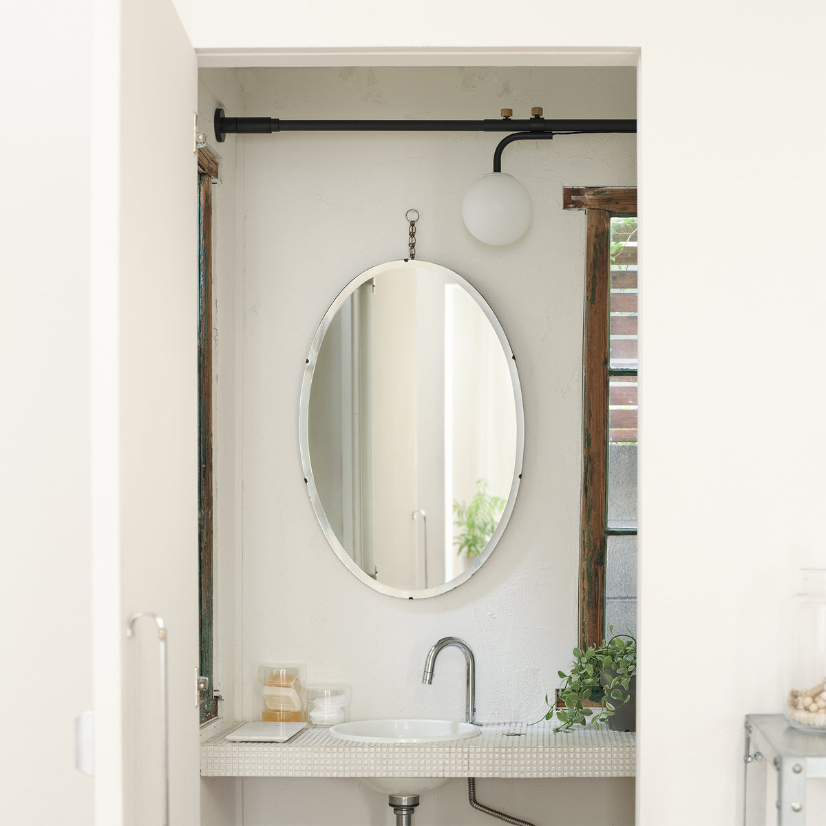 Ball Bracket Light B Set / ボールブラケットライト B セット Black 横取付 SET-D-BBLB-BK