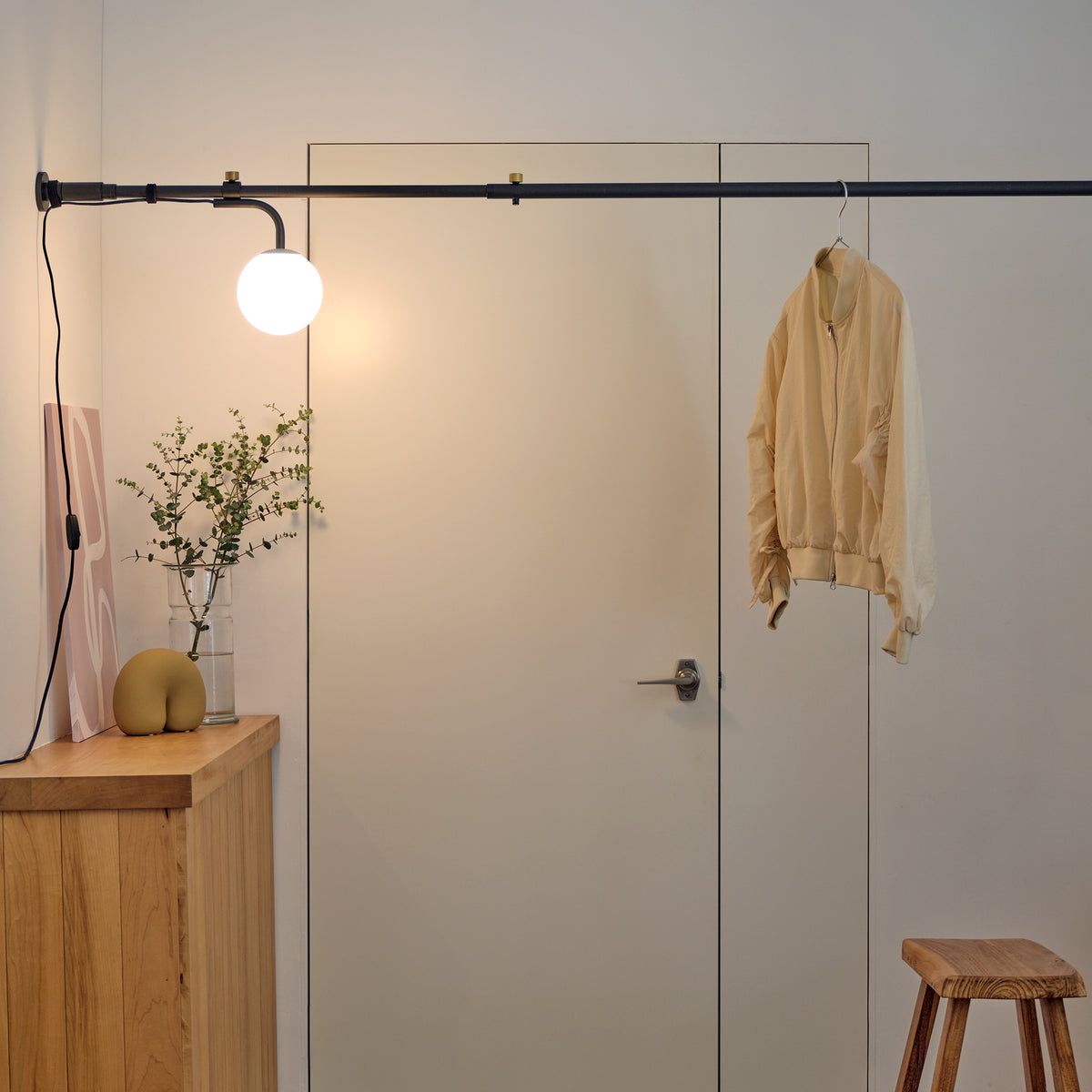 Ball Bracket Light Pro Set / ボールブラケットライト Pro セット Black 横取付 SET-D-BBLP-BK