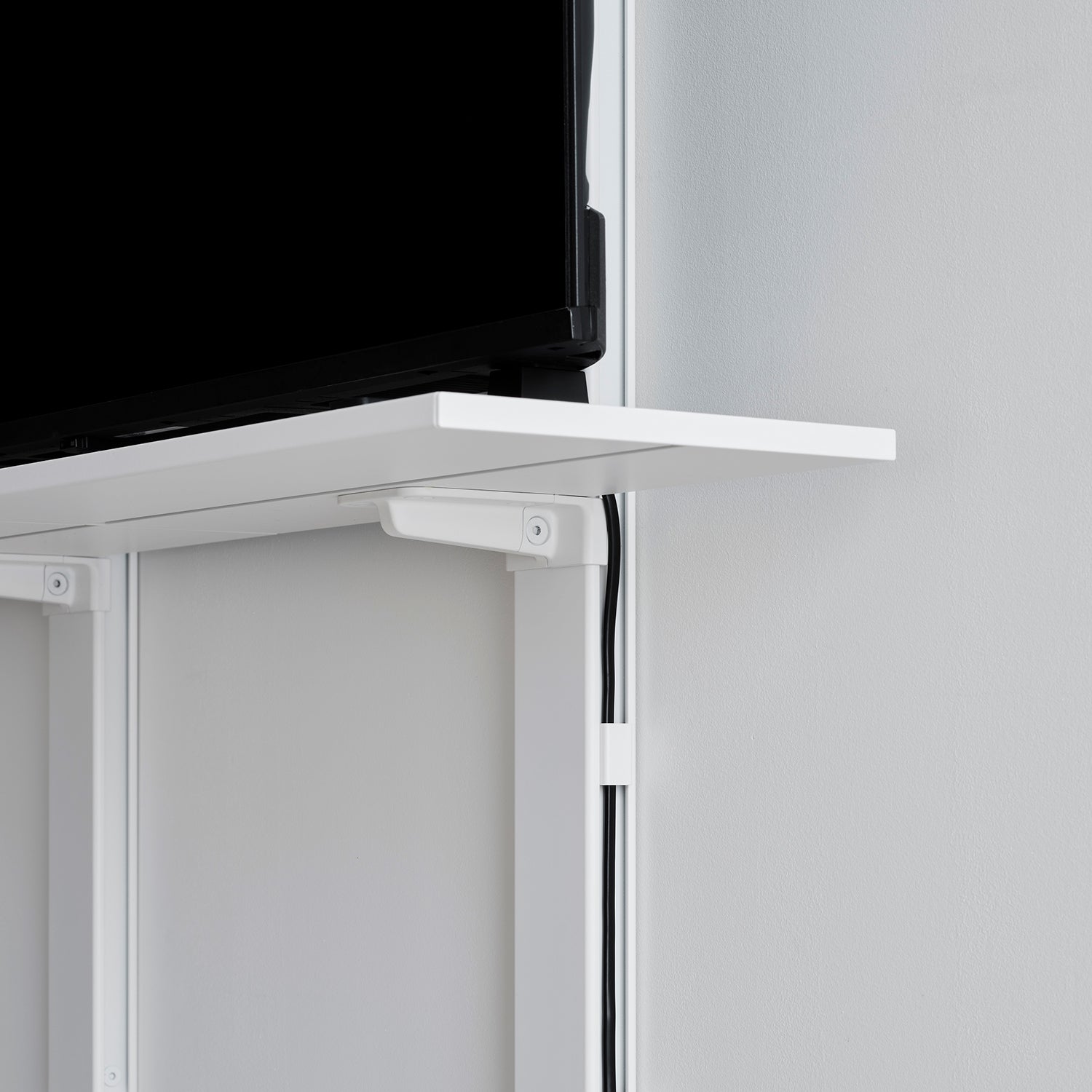 TVboard Shelf Set テレビボードシェルフセット 取付寸法190-260cm SET-AS-TS-WH