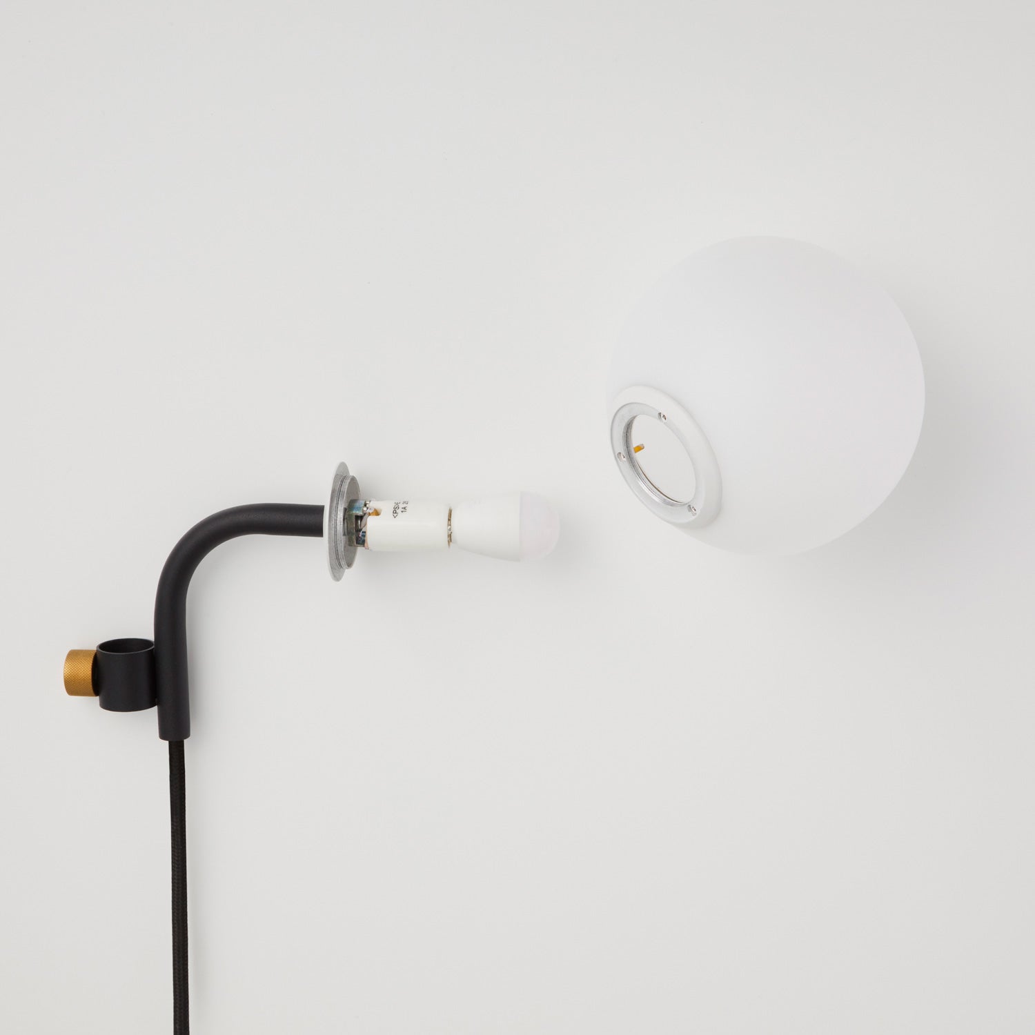 Ball Lamp Black 縦・横取付 D-BA-BK