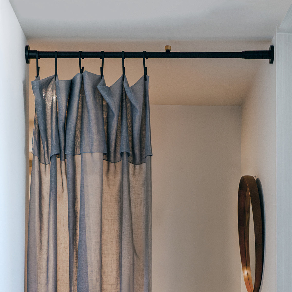 玄関間仕切りセット SET-D-GM-BK