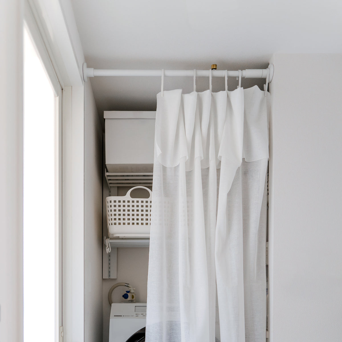 ランドリー間仕切りセット SET-D-LM-WH