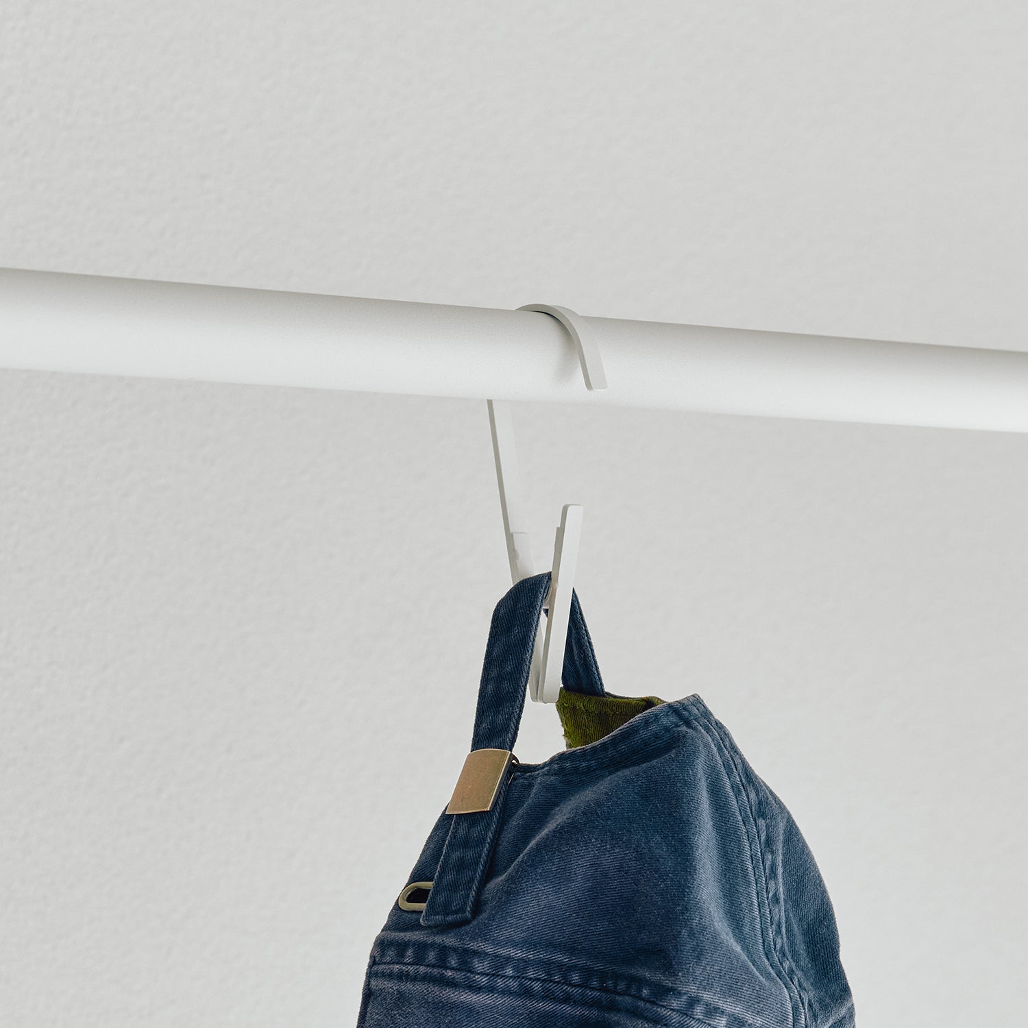 Clip Hook White 3piece SET 横取付 D-CH3-WH