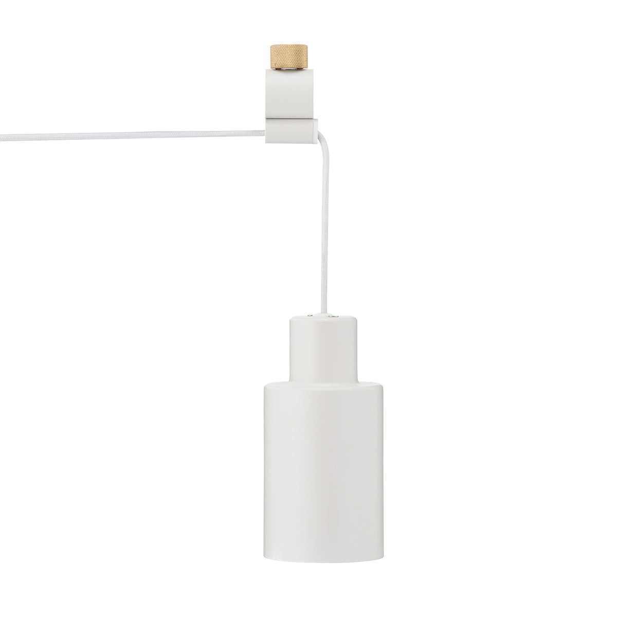 Cylinder Lamp White 横取付 D-CL-WH