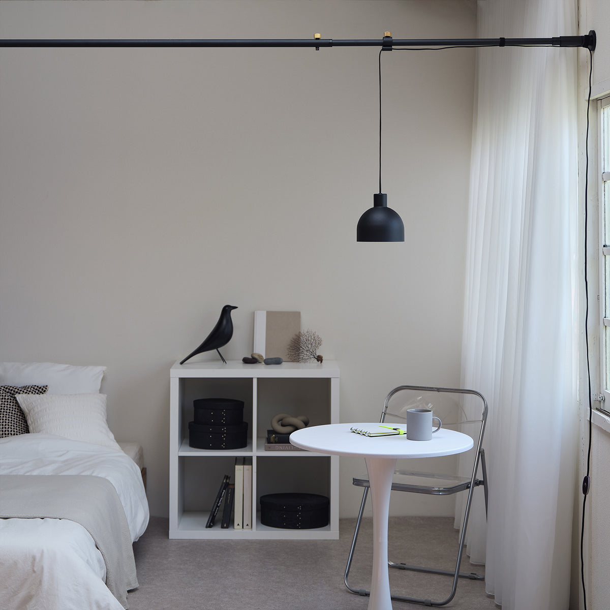 Dome Pendant Light Set 横取付 BK SET-D-DPL-BK