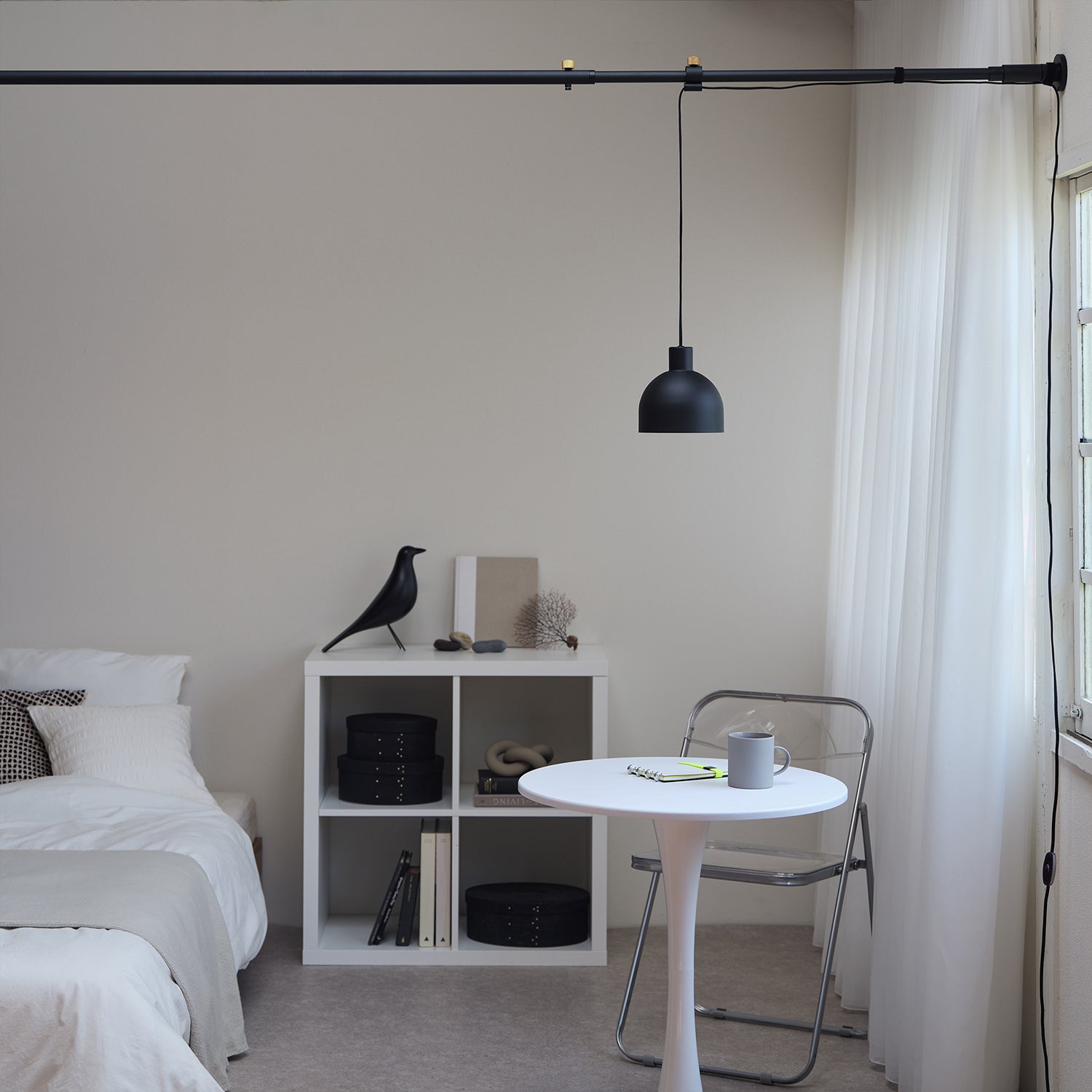 Dome Lamp Black 横取付 D-DL-BK