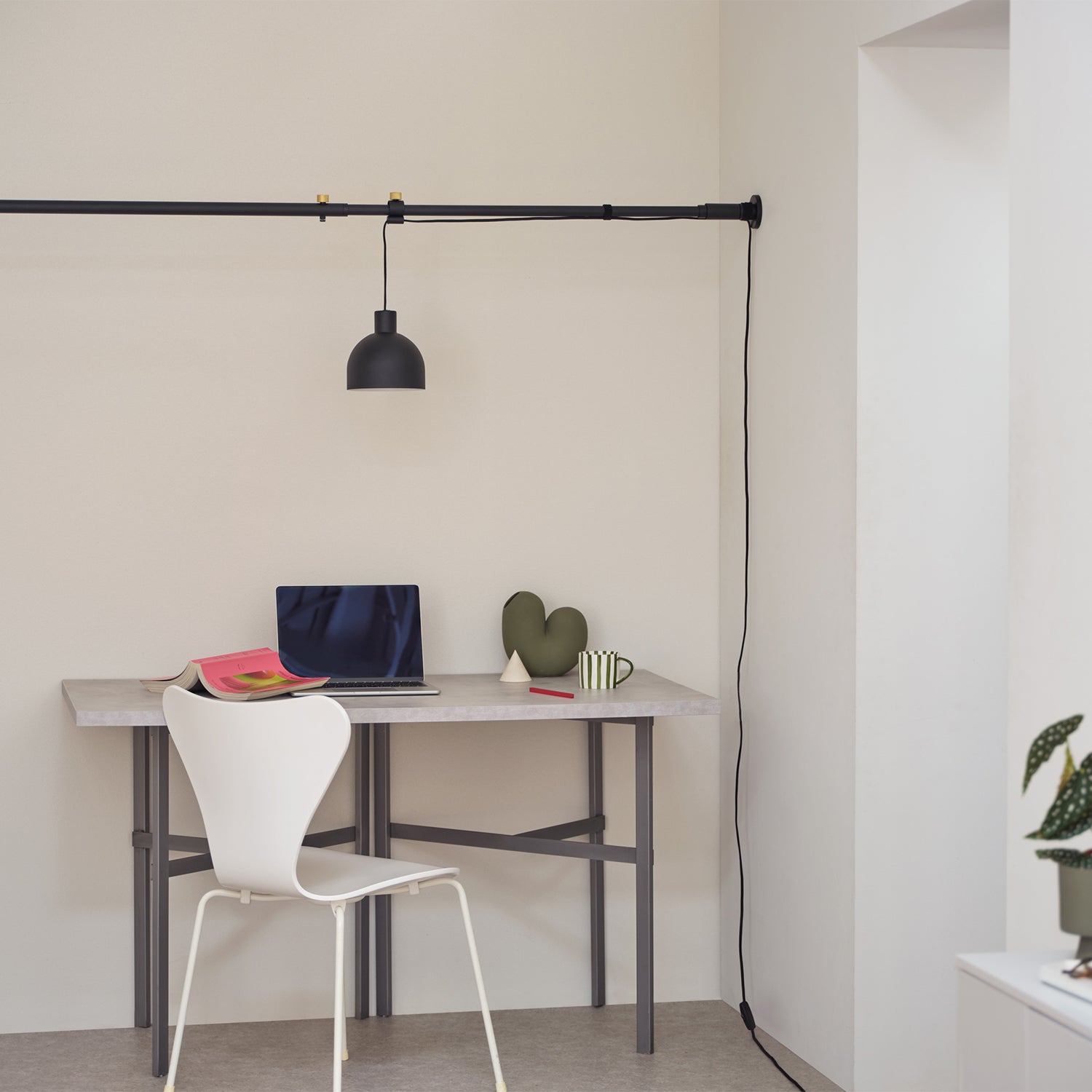 Dome Lamp Black 横取付 D-DL-BK