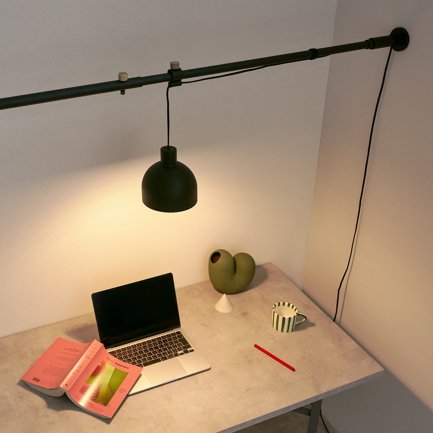 Dome Lamp Black 横取付 D-DL-BK