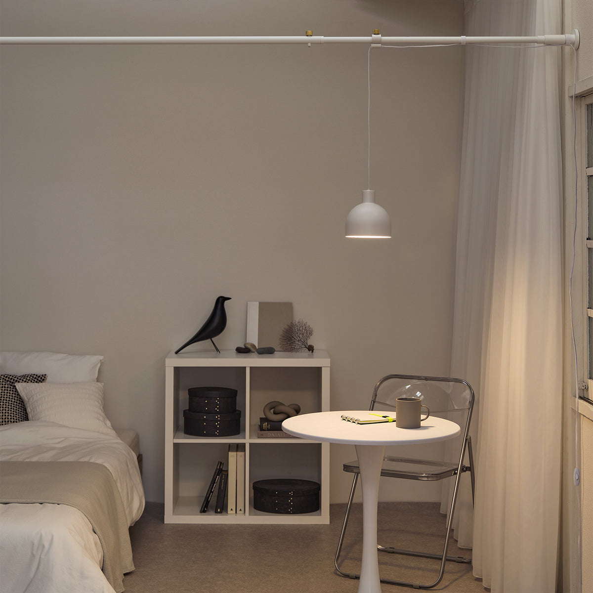 Dome Pendant Light Set 横取付 WH SET-D-DPL-WH