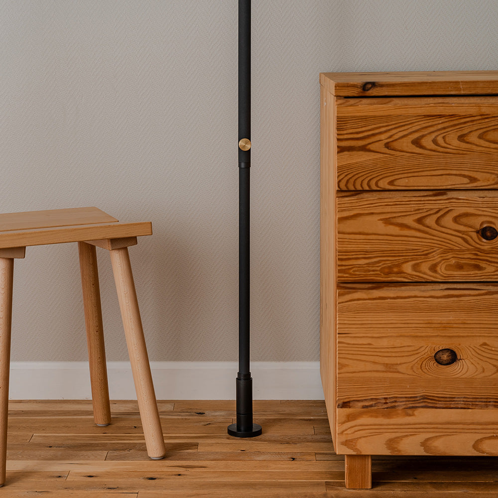 Fabric Lamp Black 縦取付 D-FB-BK