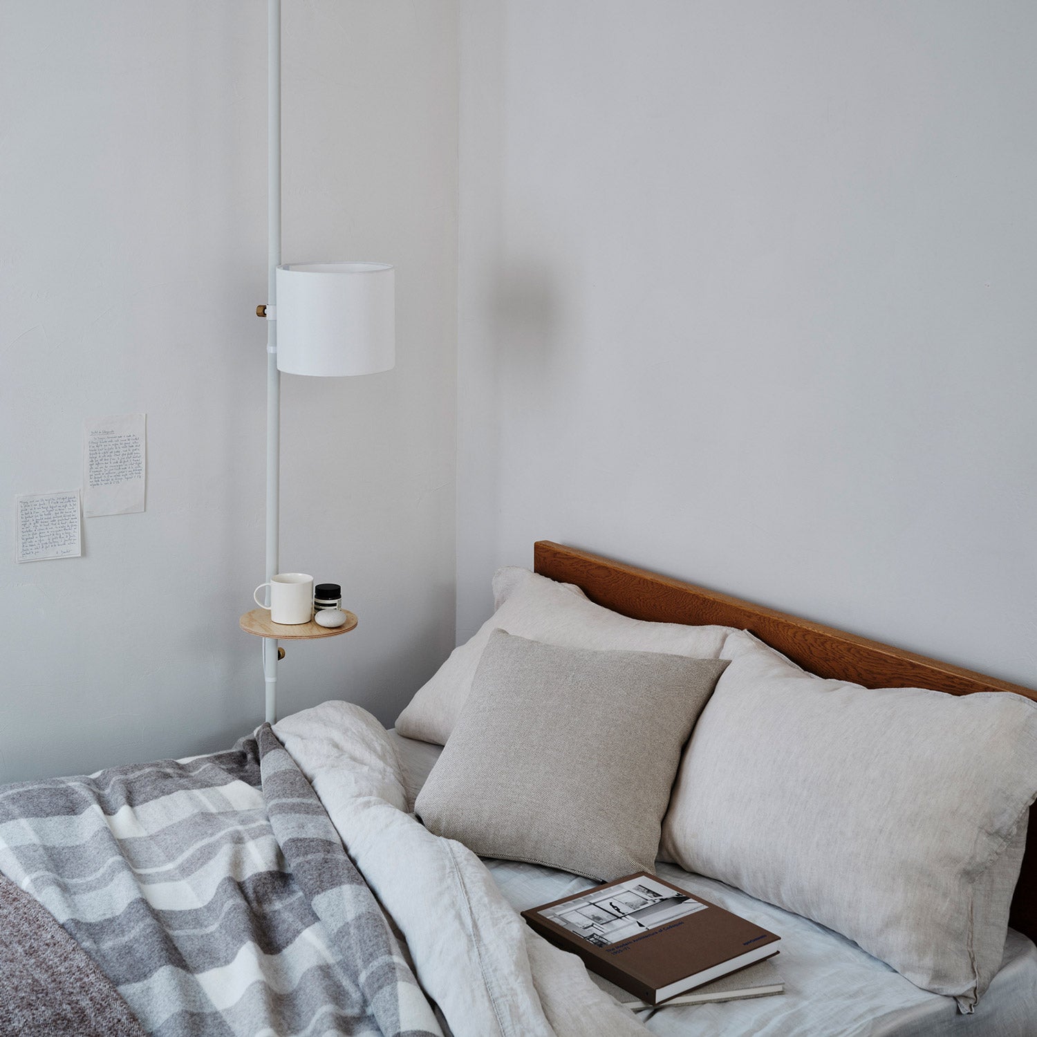 Fabric Lamp White 縦取付 D-FB-WH