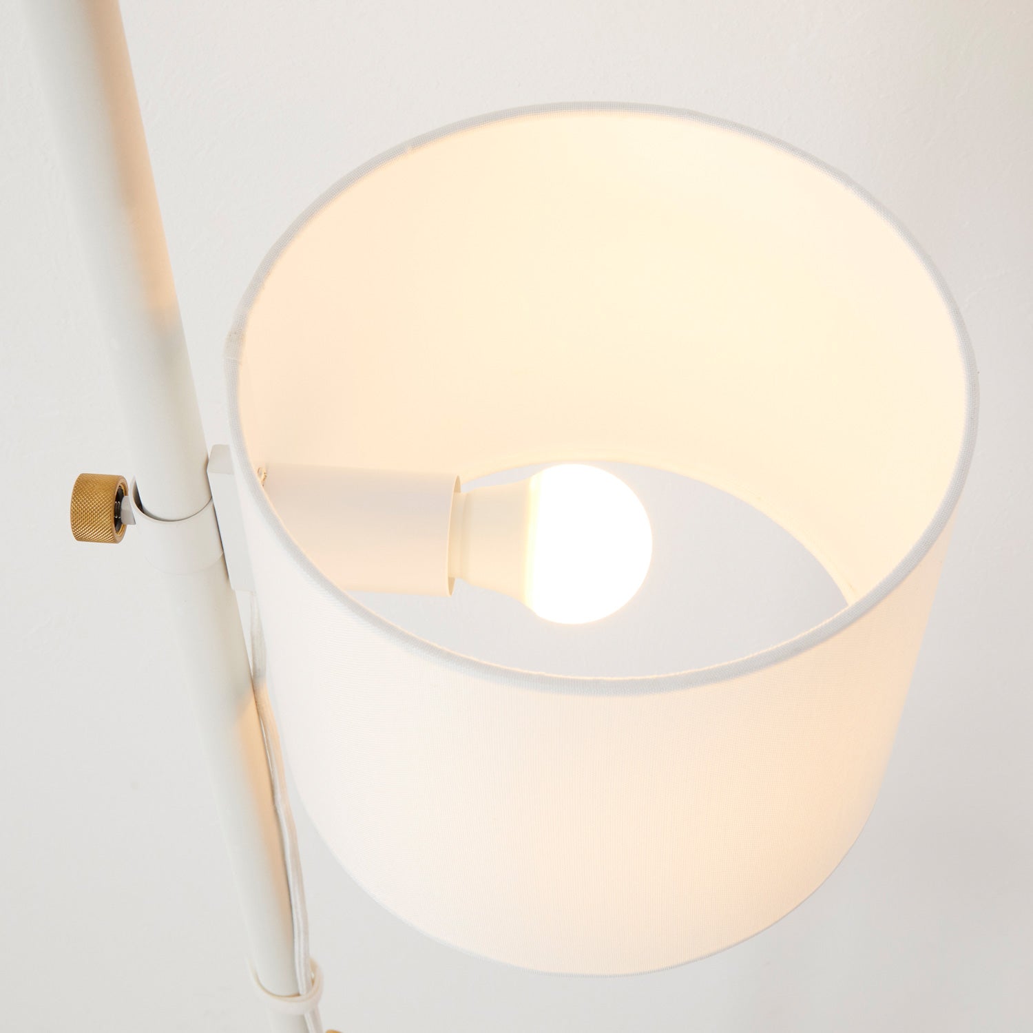 Fabric Lamp White 縦取付 D-FB-WH