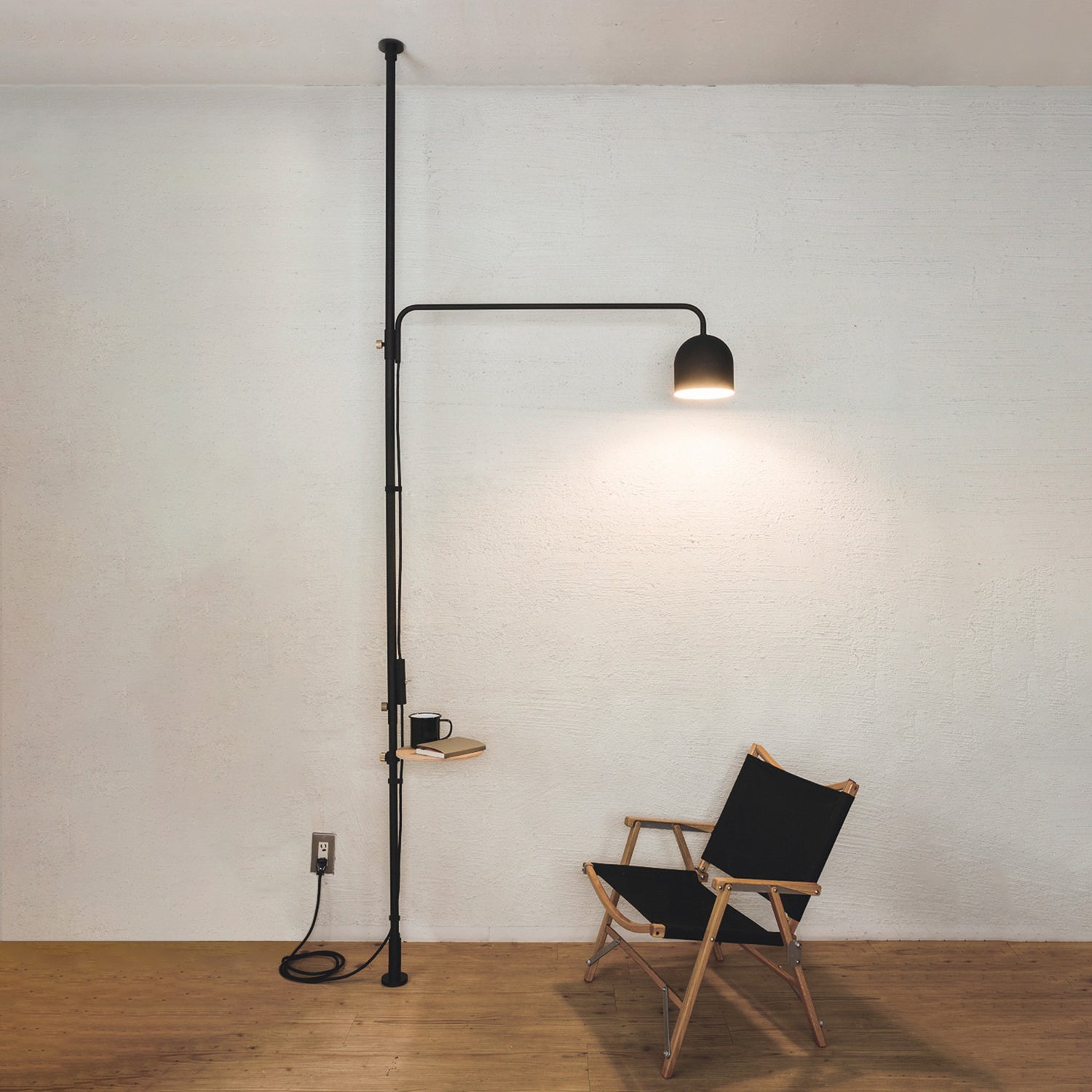 Lamp C Black 縦取付 D-LC2-BK