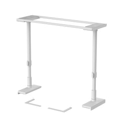 冷蔵庫転倒防止突っ張り棒 マットホワイト 冷蔵庫幅65cm用 取付高さ50~75cm FEQ-655WH