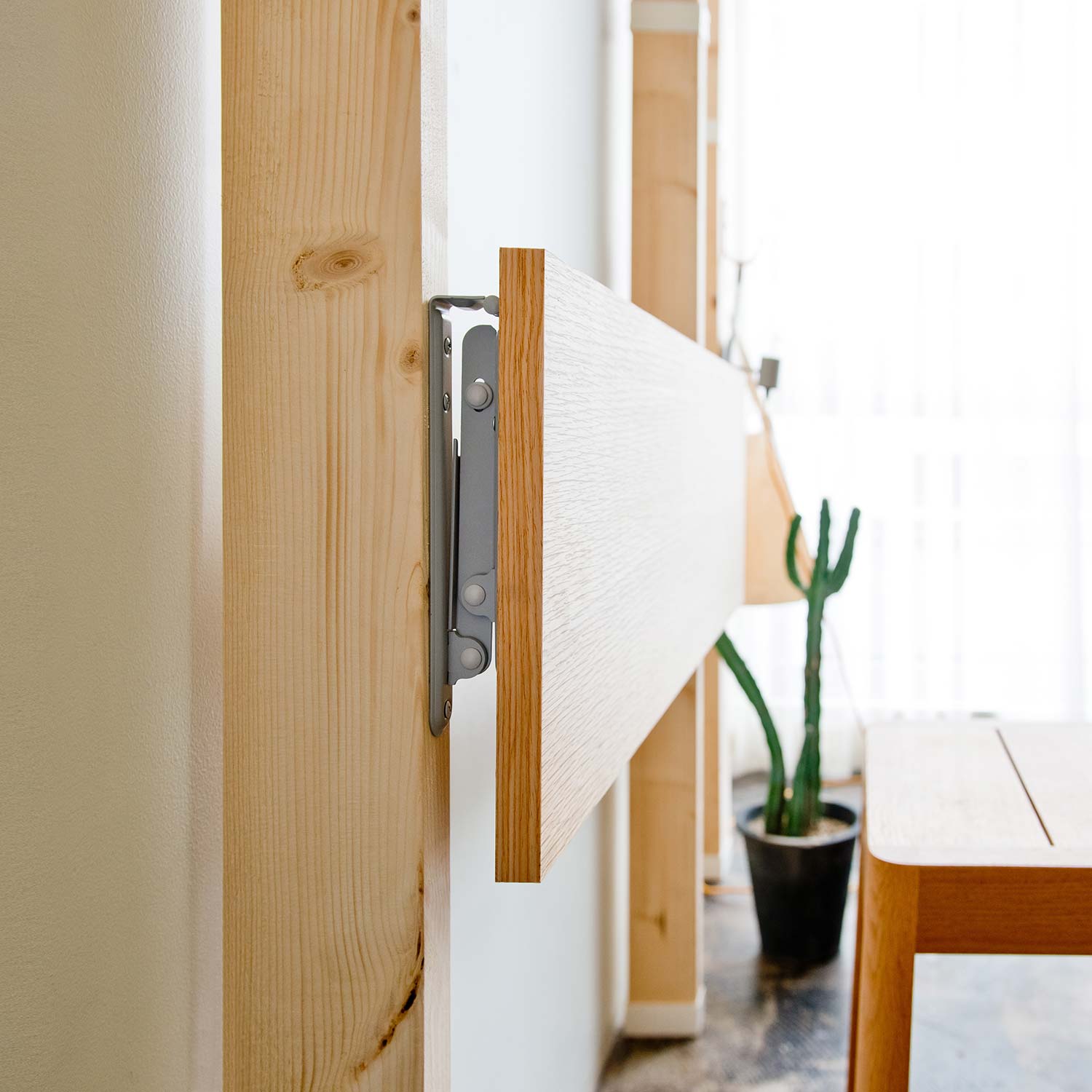 TANNER Bracket&Hook #05 FoldingBracket L 奥行約30cm 2個入