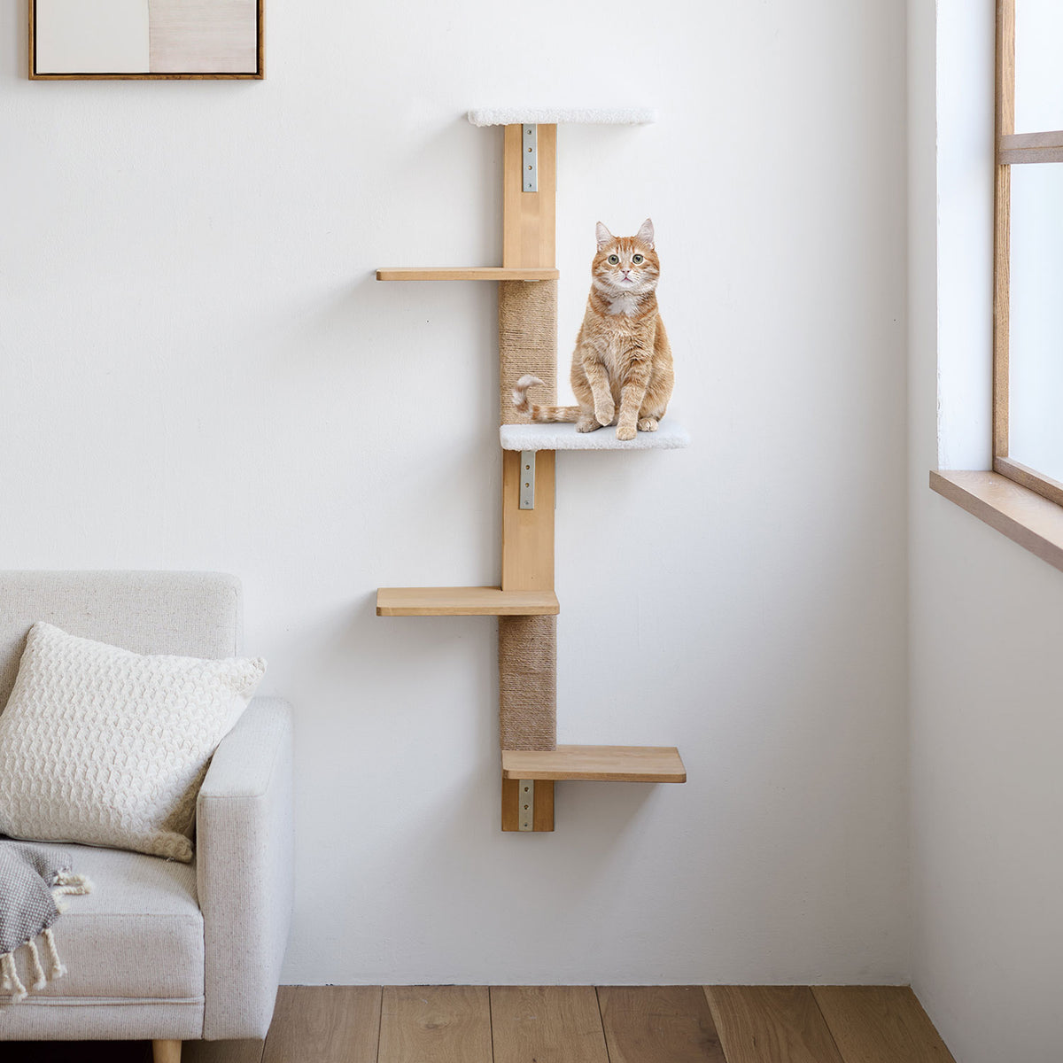 浮かせる家具ブラケット 1本用 ラブリコ FXO-22