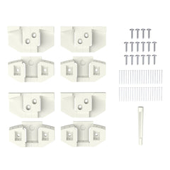 浮かせる家具ブラケット 2本用 ラブリコ FXO-23
