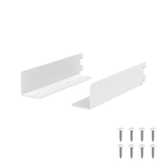 棚受 トレイ型 アイアン 190 ラブリコ/ホワイト IXO-532