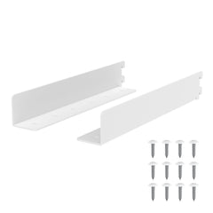 棚受 トレイ型 アイアン 280 ラブリコ/ホワイト IXO-533