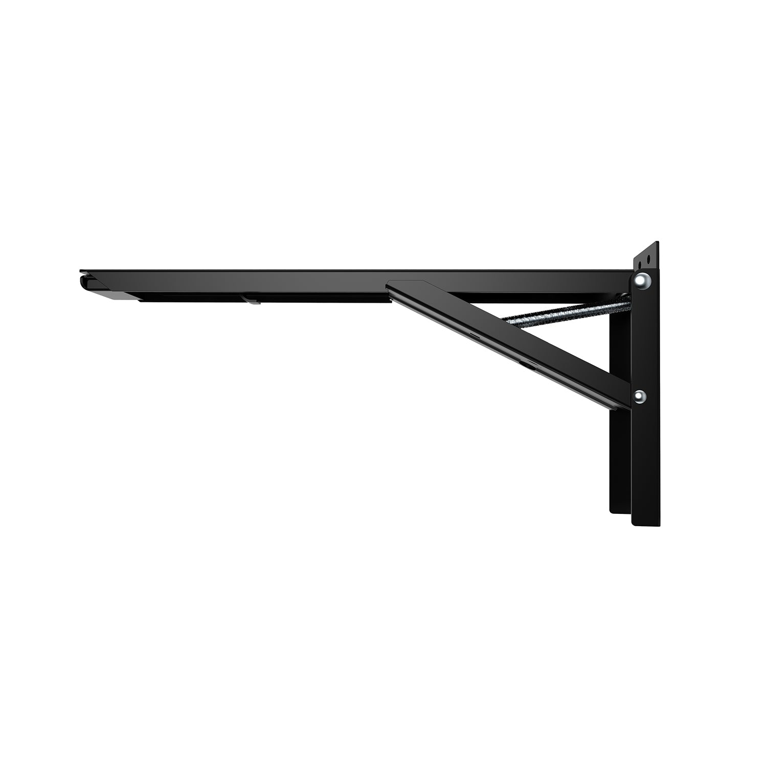 TANNER 折りたたみ式棚受け金具 ジャンボ 奥行約60cm 耐荷重100kg 2個入