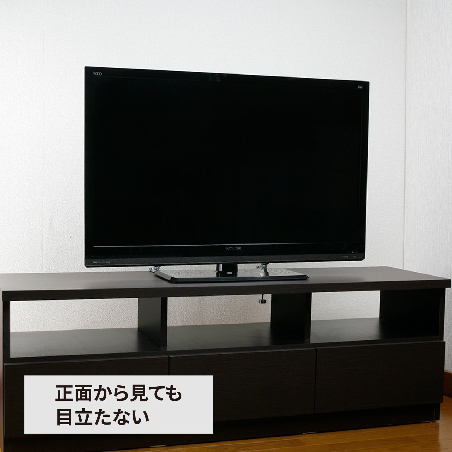 液晶テレビ用耐震固定ポール シルバー 対応テレビサイズ32〜60型 LEQ-45