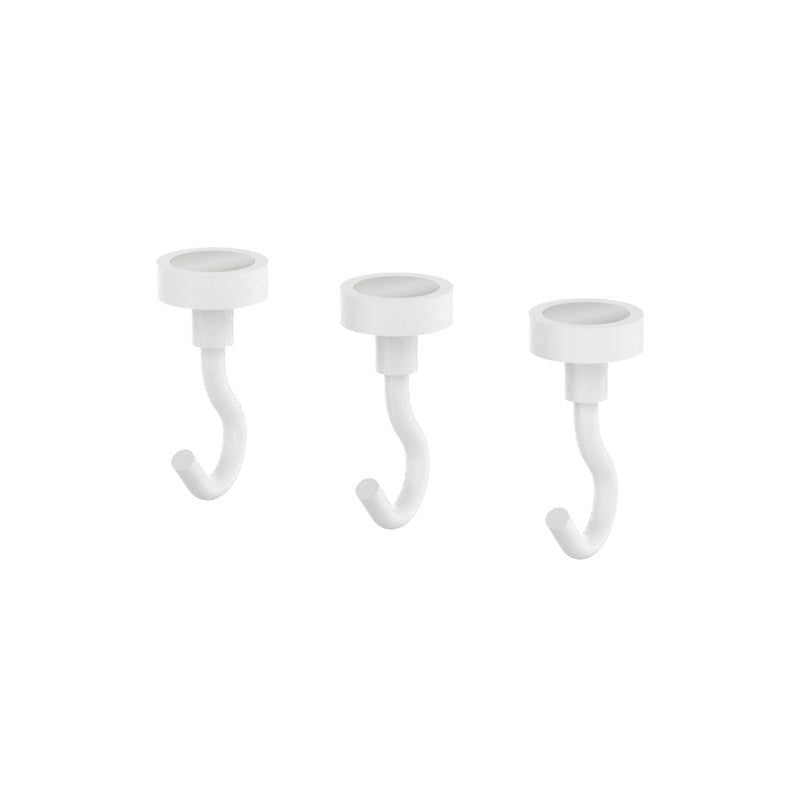 マグネットフック 3個入 ホワイト MAG-3WH