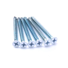 WOODONE フラット棚柱セット用ビス 56本入/ホワイト MKTA003-W