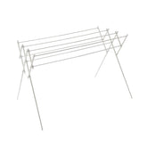 伸縮物干し ステンレス マットホワイト 幅70〜126cm OH-120WH