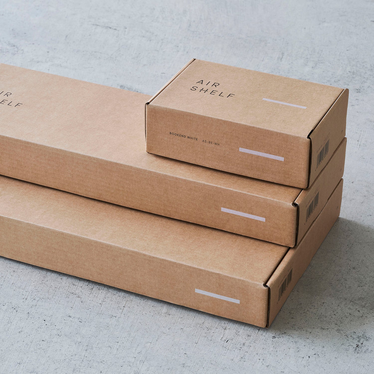 Deskside Shelf Set デスクサイドシェルフセット 取付寸法190-260cm SET-AS-DSS-WH