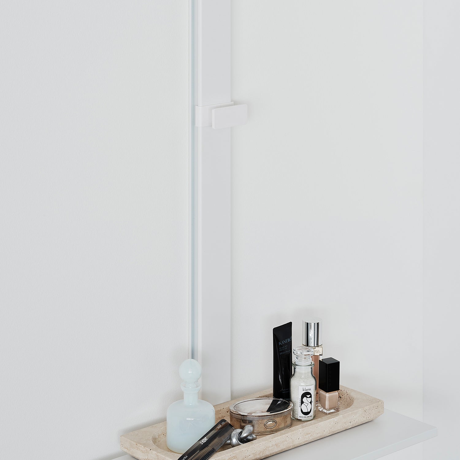 Dresser Shelf Set ドレッサーシェルフセット 取付寸法190-260cm SET-AS-DRSS-WH