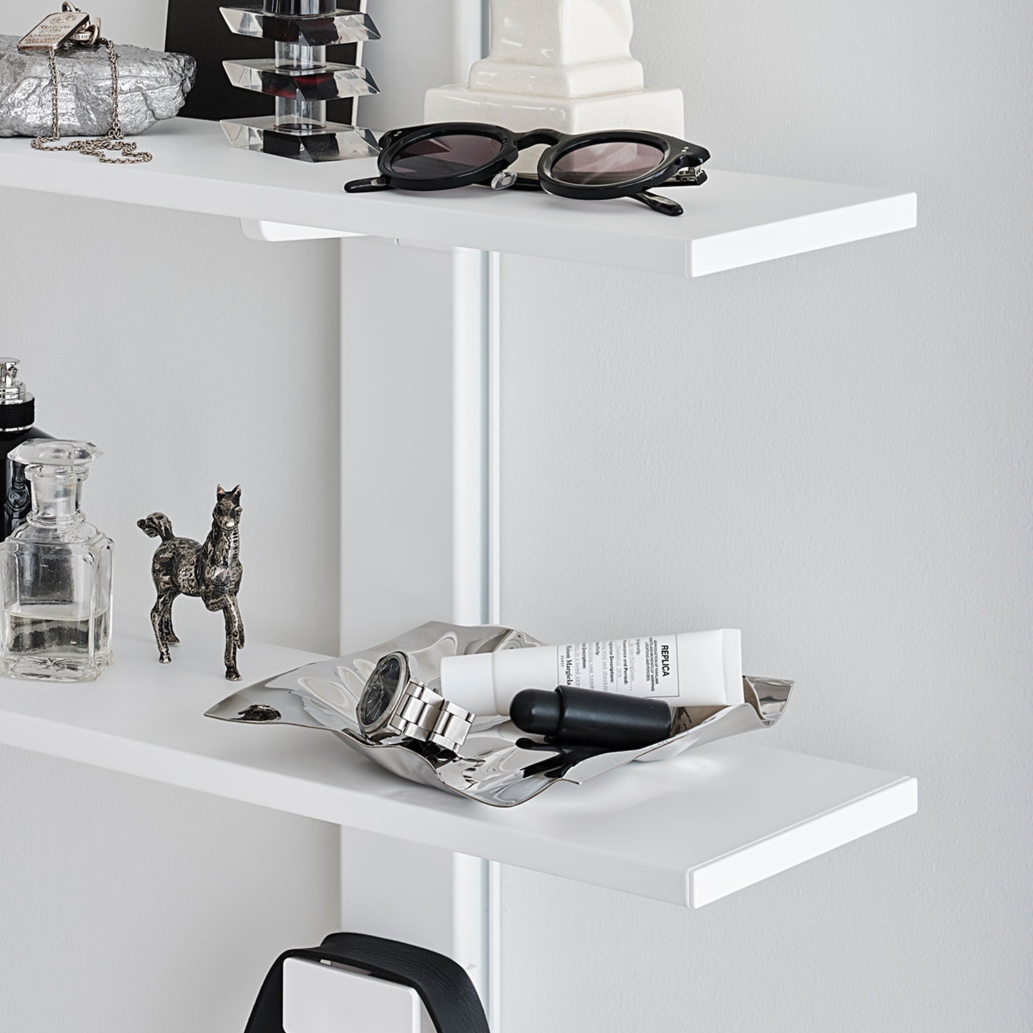 Entrance Shelf Set 玄関シェルフセット 取付寸法190-260cm SET-AS-ESS-WH
