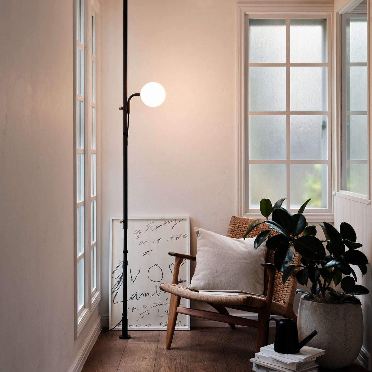 Ball Floorlight Set / ボール フロアライト セット BK SET-D-BFL-BK