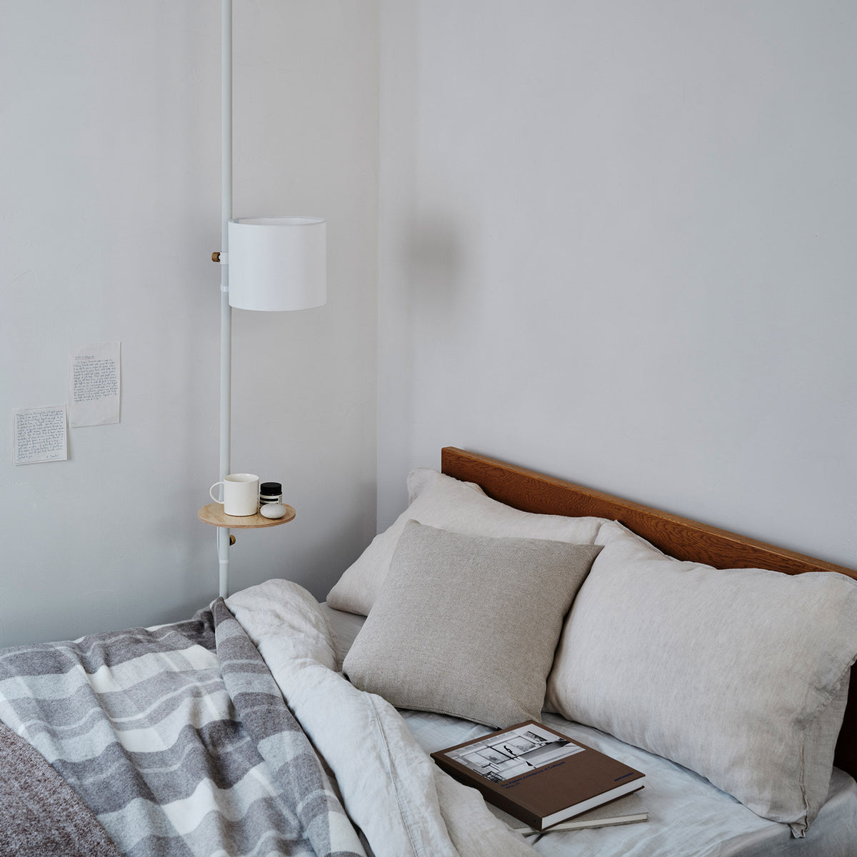 Fabric Floorlight Set / ファブリック フロアライト テーブルセット WH SET-D-FFLTA-WH