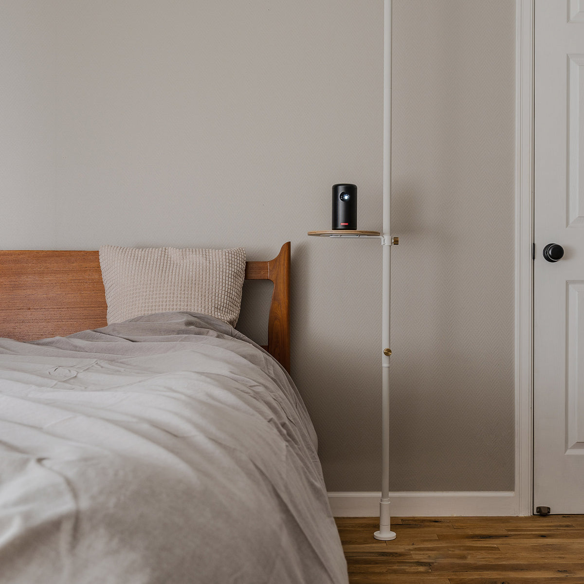 プロジェクタースタンド Wood Table SET-D-PSW-WH